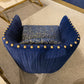 Miami Sofa Set in Blue - Homesignature