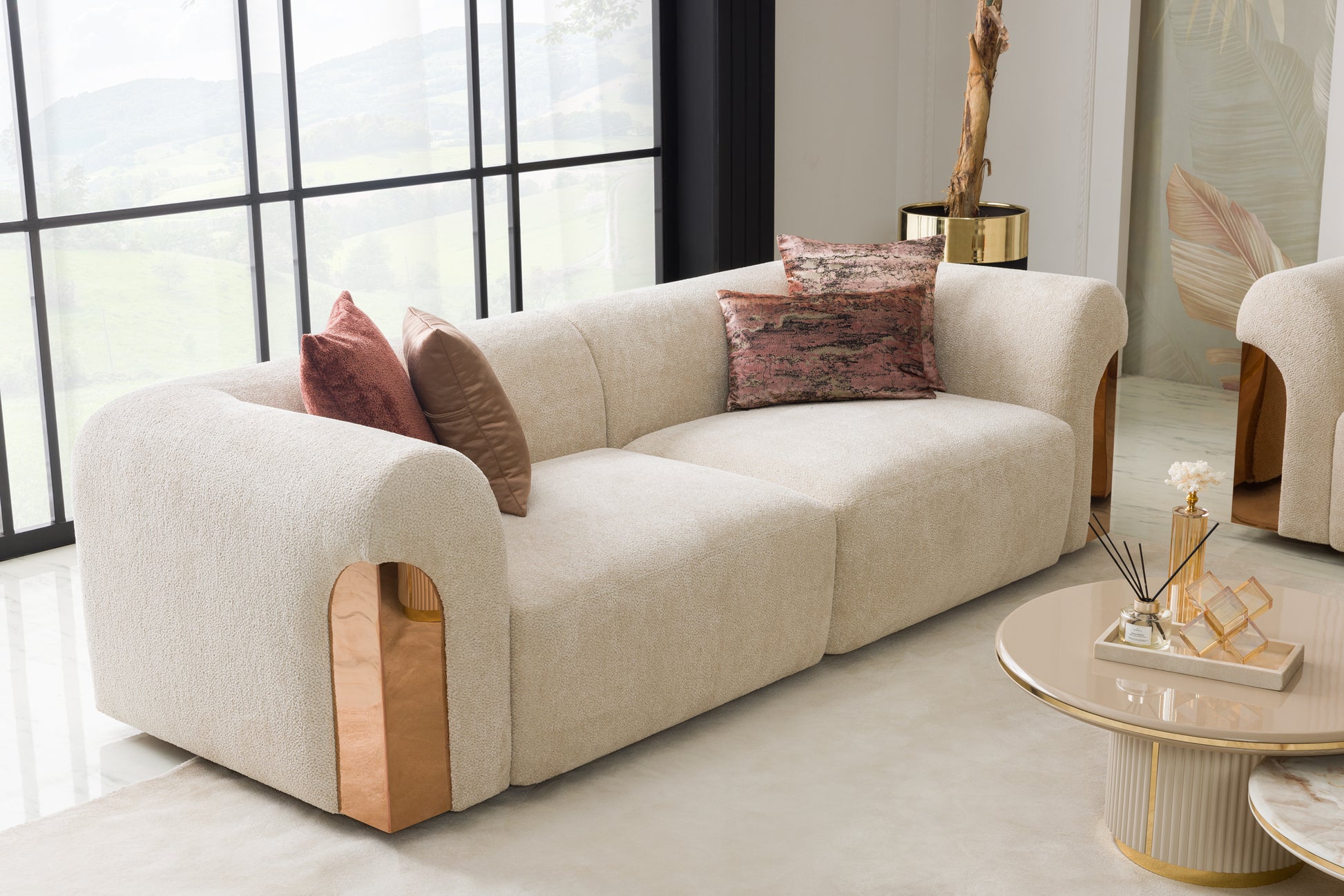 Aura Sofa Set - Homesignature