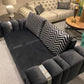 Venice Black Sofa Set: Luxurious Comfort and Versatile Design - Homesignature