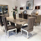 Sevilla Dining Table with 6 chairs and Sideboard - Homesignature