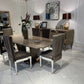 Sevilla Dining Table with 6 chairs and Sideboard - Homesignature