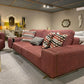 Lugano Sofa Set: Luxury and Style in  Maroon - Homesignature