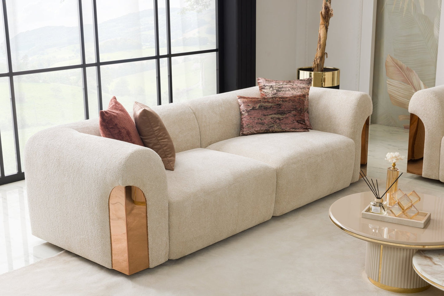 Aura Sofa Set - Home Signature