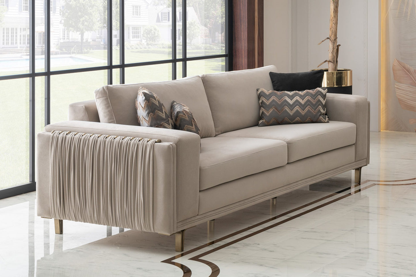 Delhi sofa set - Homesignature