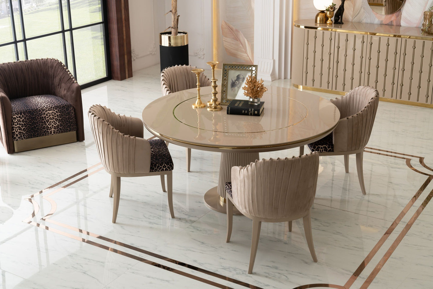 Miami Round Dining Table